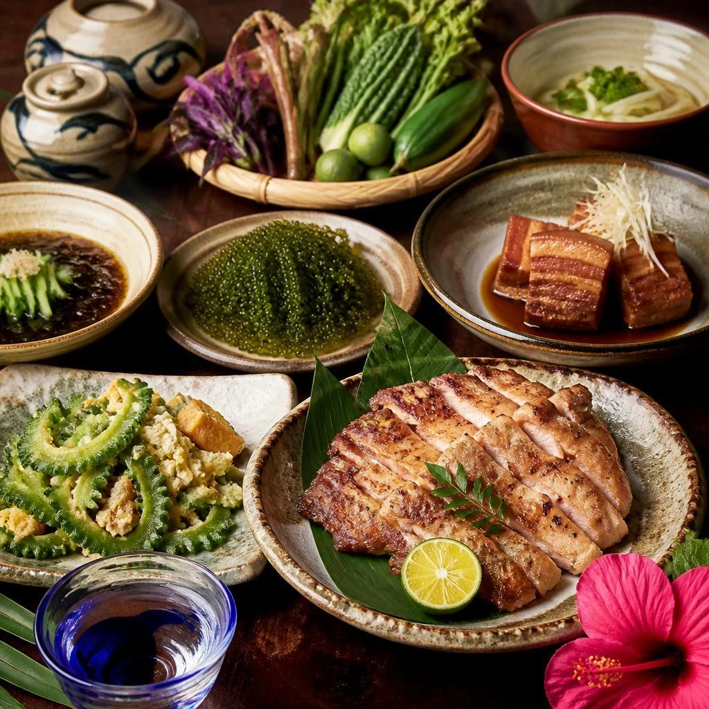 本物の沖縄料理